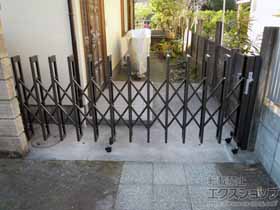 のカーゲート アルシャインII M型 Aタイプ ノンレール 片開き 310S 施工例