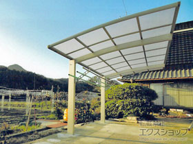 のカーポート プレシオスポート 積雪〜20cm対応 施工例