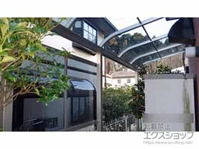 YKKAPのテラス屋根 ヴェクターテラス R型 テラスタイプ 単体＋多連結セット 積雪～20cm対応 施工例