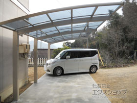 のカーポート レイナポートグラン 延長　積雪〜20cm対応 施工例