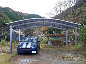 のカーポート レイナツインポートグラン　積雪〜20cm対応 施工例