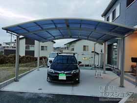 のカーポート レイナツインポートグラン　積雪〜20cm対応 施工例
