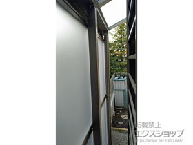 のテラス屋根 スピーネ F型 テラスタイプ 単体 積雪〜20cm対応 施工例