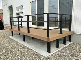 のウッドデッキ リウッドデッキ 200 施工例