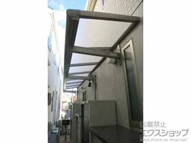 LIXIL リクシル(トステム)のテラス屋根 パワーアルファ F型 ルーフタイプ 単体 積雪～30cm対応 施工例
