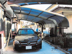 のカーポート テールポートシグマIII 積雪〜20cm対応 施工例