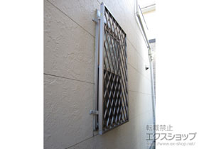 面格子 【特注】アルミ面格子 ヒシクロス 施工例