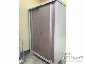 の物置・屋外倉庫 シンプリー 一般型 1320×755×1903 MJX-137E-AR 施工例