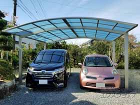 のカーポート レイナツインポートグラン　積雪〜20cm対応 施工例