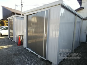 の物置・屋外倉庫 ネクスタ大型 多雪型 3580×2630×2375 NXN-94H-PG 施工例