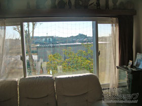 の二重窓（内窓） 【特注】インプラス ダストバリア仕様 引違い窓 3枚建※外内外仕様 施工例