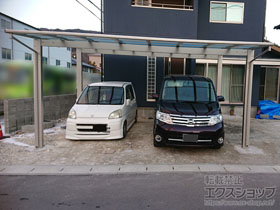 のフェンス・柵 エフルージュ ツイン 積雪〜20cm対応 施工例