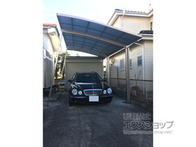 のカーポート ネスカR (ラウンドスタイル) 積雪〜20cm対応 施工例