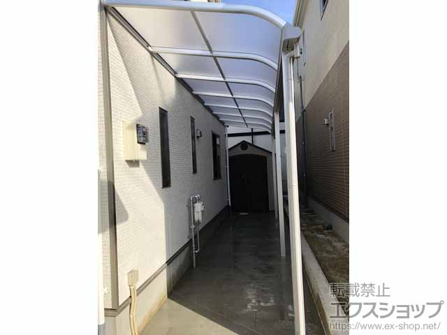 のテラス屋根 ヴェクターテラス R型 テラスタイプ 連棟 積雪〜20cm対応 施工例