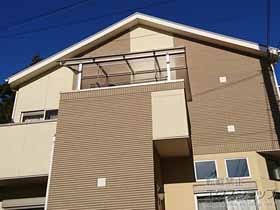 のバルコニー・ベランダ屋根 ヴェクターテラス R型 屋根タイプ 単体 積雪〜20cm対応 施工例