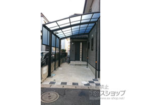 のカーポート ネスカR (ラウンドスタイル) 積雪〜20cm対応 施工例