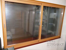 の二重窓（内窓） インプラス ダストバリア仕様 引違い窓 2枚建 施工例