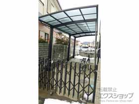 のカーポート レイナポートグラン 延長 耐風圧強度仕様 積雪〜20cm対応 施工例