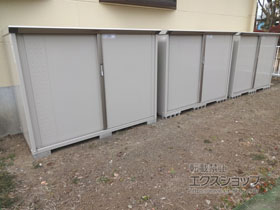 の物置・屋外倉庫 グランプレステージジャンプ 1879×900×1400 GP-199C-F-MW 施工例