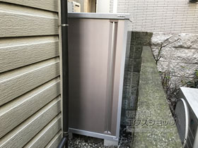 の物置・屋外倉庫 シンプリー 一般型 1520×515×1603 MJX-155D-AR 施工例