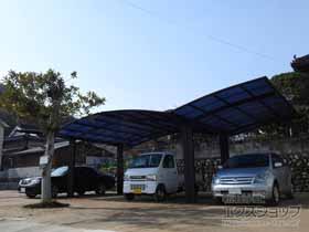 のカーポート レイナポートグラン Y合掌　積雪〜20cm対応 施工例