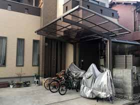 のカーポート ネスカR (ラウンドスタイル) 積雪〜20cm対応 施工例