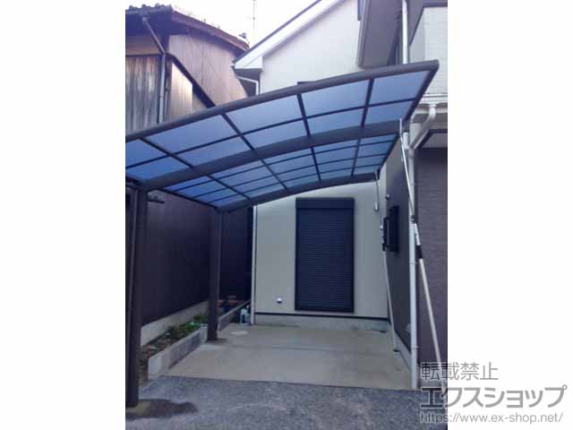 のカーポート ネスカR (ラウンドスタイル) 積雪〜20cm対応 施工例