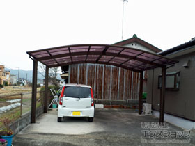 のカーポート レイナツインポートグランZ　積雪〜20cm対応 施工例