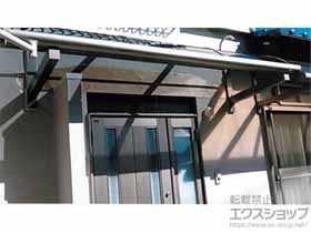 のテラス屋根 レボリューA R型 柱なしタイプ 単体 積雪〜20cm対応 施工例