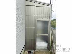 のストックヤード オイトック パネルタイプ H9尺 両ドア付タイプ 単体 積雪〜20cm対応 施工例