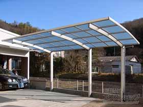 のカーポート レイナポートグラン 延長　積雪〜20cm対応 施工例