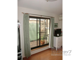 の二重窓（内窓） インプラス ダストバリア仕様 引違い窓 2枚建 施工例