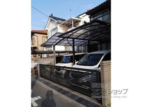 のカーポート ネスカR (ラウンドスタイル) 積雪〜20cm対応 施工例