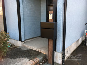 機能門柱・ポスト ファノーバ 組み合わせ例3 施工例
