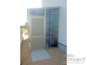 のストックヤード ストックヤードII 両側ドア付きタイプ 積雪〜20cm対応 施工例