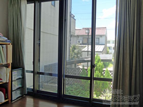 の二重窓（内窓） インプラス ダストバリア仕様 引違い窓 4枚建 施工例