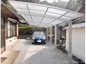 のカーポート レイナポートグラン 縦連棟　積雪〜20cm対応 施工例