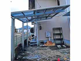 のカーポート エフルージュグラン　積雪〜20cm対応 施工例