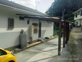 のカーポート エフルージュグラン　積雪〜20cm対応 施工例