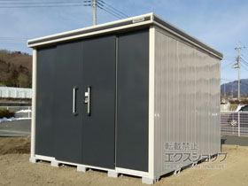 の物置・屋外倉庫 エルモ 一般型 2920×2920×2356 LMD-2929H-SM 施工例