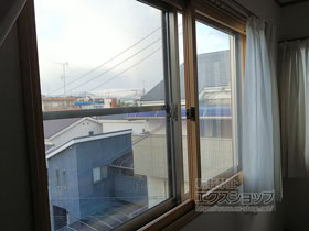 の二重窓（内窓） プラマードU 引違い窓 2枚建 施工例