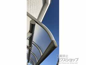 のバルコニー・ベランダ屋根 プレシオステラス R型 屋根タイプ 単体 積雪〜20cm対応 施工例
