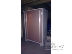 の物置・屋外倉庫 シンプリー 一般型 1320×755×1903 MJX-137E-P-AR 施工例