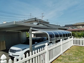 のカーポート レイナキャップポートグラン50 積雪〜50cm対応 施工例