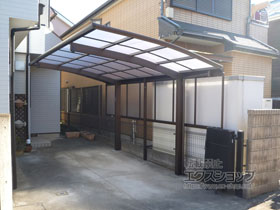 のカーポート レイナポートグラン　積雪〜20cm対応 施工例
