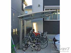 のサイクルポート・駐輪場 レイナポートグランミニ 積雪〜20cm対応 施工例
