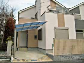 のカーポート ネスカR (ラウンドスタイル) 積雪〜20cm対応 施工例