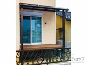 のテラス屋根 ヴェクターテラス R型 テラスタイプ 単体 積雪〜20cm対応 施工例