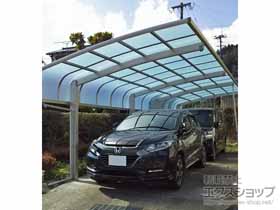 のカーポート レイナキャップポートグラン 縦連棟　積雪〜20cm対応 施工例