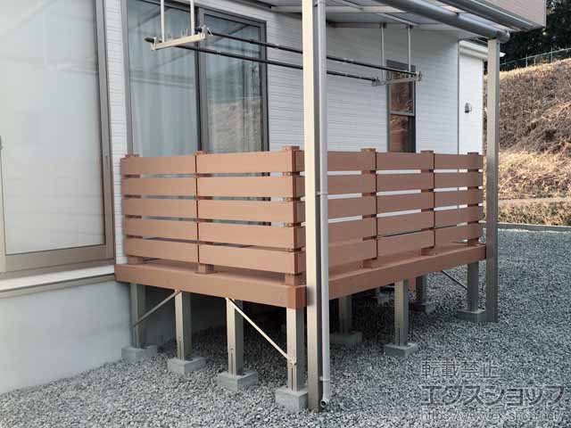 のウッドデッキ マージウッドデッキ 施工例